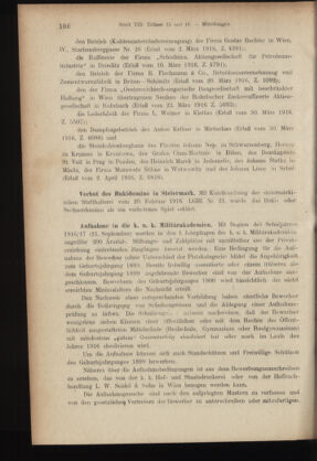 Verordnungsblatt des K.K. Justizministeriums 19160420 Seite: 26