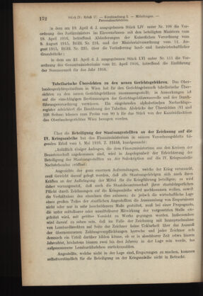 Verordnungsblatt des K.K. Justizministeriums 19160506 Seite: 4