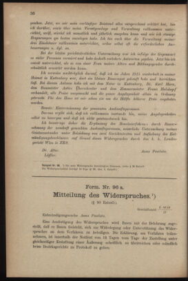 Verordnungsblatt des K.K. Justizministeriums 19160809 Seite: 46