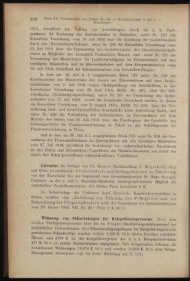 Verordnungsblatt des K.K. Justizministeriums 19160809 Seite: 8