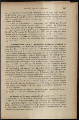 Verordnungsblatt des K.K. Justizministeriums 19160909 Seite: 3