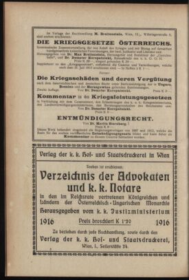 Verordnungsblatt des K.K. Justizministeriums 19160930 Seite: 24