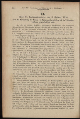 Verordnungsblatt des K.K. Justizministeriums 19161014 Seite: 2