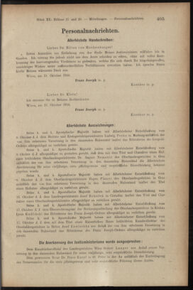 Verordnungsblatt des K.K. Justizministeriums 19161104 Seite: 11