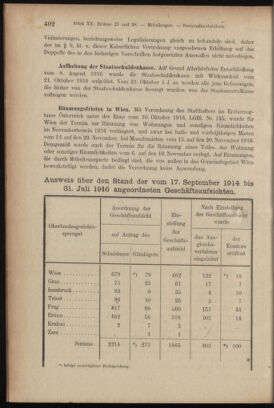 Verordnungsblatt des K.K. Justizministeriums 19161104 Seite: 8