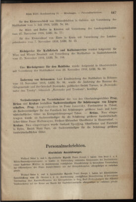 Verordnungsblatt des K.K. Justizministeriums 19161216 Seite: 13