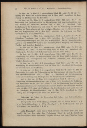 Verordnungsblatt des K.K. Justizministeriums 19170327 Seite: 4