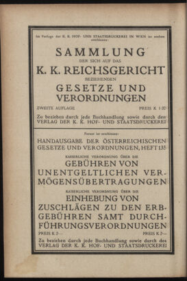 Verordnungsblatt des K.K. Justizministeriums 19170505 Seite: 36