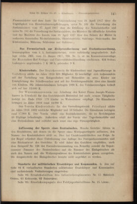 Verordnungsblatt des K.K. Justizministeriums 19170505 Seite: 7