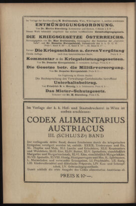 Verordnungsblatt des K.K. Justizministeriums 19170727 Seite: 20