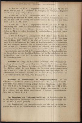 Verordnungsblatt des K.K. Justizministeriums 19170811 Seite: 3