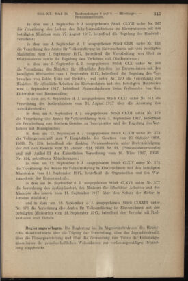 Verordnungsblatt des K.K. Justizministeriums 19170929 Seite: 21