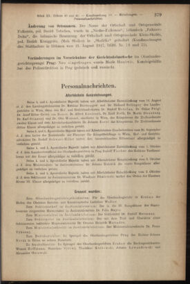 Verordnungsblatt des K.K. Justizministeriums 19171017 Seite: 13