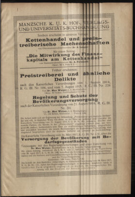 Verordnungsblatt des K.K. Justizministeriums 19171231 Seite: 11