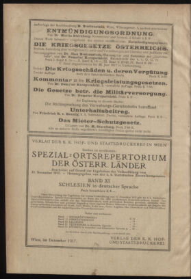 Verordnungsblatt des K.K. Justizministeriums 19171231 Seite: 12