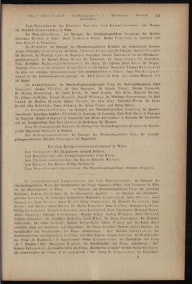 Verordnungsblatt des K.K. Justizministeriums 19180122 Seite: 33