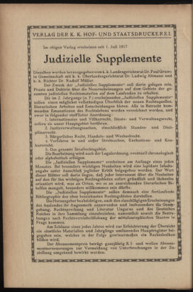 Verordnungsblatt des K.K. Justizministeriums 19180122 Seite: 38