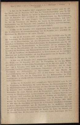 Verordnungsblatt des K.K. Justizministeriums 19180122 Seite: 47