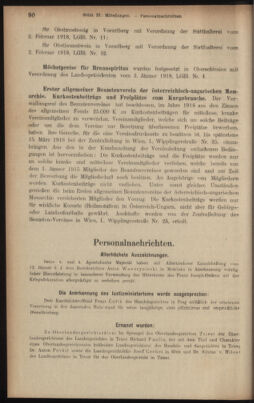 Verordnungsblatt des K.K. Justizministeriums 19180223 Seite: 16