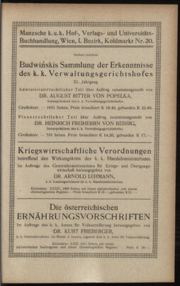 Verordnungsblatt des K.K. Justizministeriums 19180316 Seite: 37