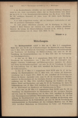 Verordnungsblatt des K.K. Justizministeriums 19180403 Seite: 6