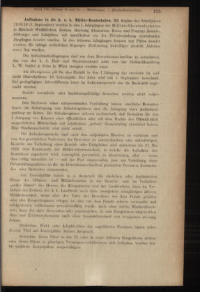 Verordnungsblatt des K.K. Justizministeriums 19180427 Seite: 15