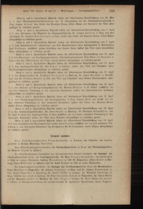 Verordnungsblatt des K.K. Justizministeriums 19180427 Seite: 19