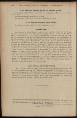 Verordnungsblatt des K.K. Justizministeriums 19180427 Seite: 22