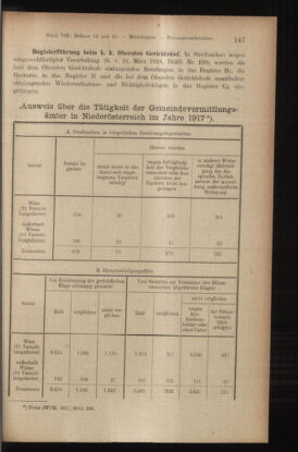 Verordnungsblatt des K.K. Justizministeriums 19180427 Seite: 31