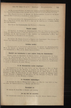 Verordnungsblatt des K.K. Justizministeriums 19180427 Seite: 45