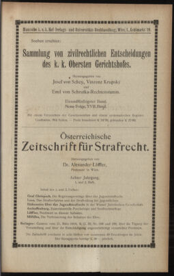 Verordnungsblatt des K.K. Justizministeriums 19180518 Seite: 45