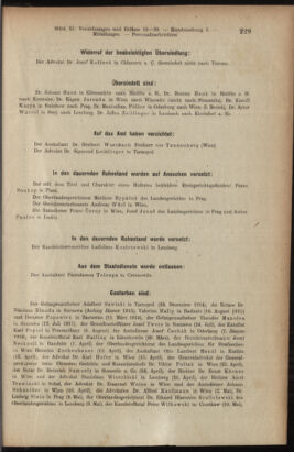 Verordnungsblatt des K.K. Justizministeriums 19180615 Seite: 27