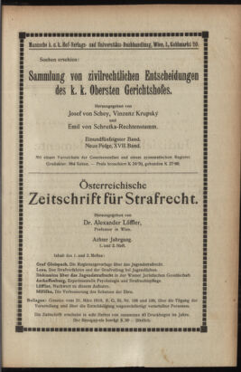 Verordnungsblatt des K.K. Justizministeriums 19180615 Seite: 29