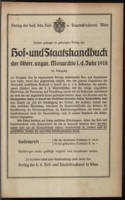 Verordnungsblatt des K.K. Justizministeriums 19180615 Seite: 63