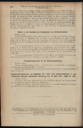 Verordnungsblatt des K.K. Justizministeriums 19180706 Seite: 16