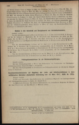 Verordnungsblatt des K.K. Justizministeriums 19180706 Seite: 32