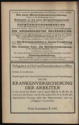 Verordnungsblatt des K.K. Justizministeriums 19180706 Seite: 36