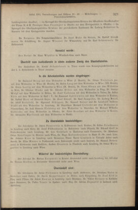 Verordnungsblatt des K.K. Justizministeriums 19180924 Seite: 11