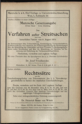 Verordnungsblatt des K.K. Justizministeriums 19180924 Seite: 13