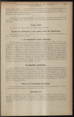 Verordnungsblatt des K.K. Justizministeriums 19180924 Seite: 27