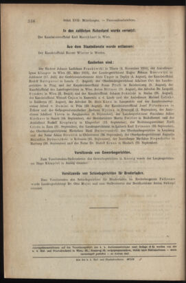 Verordnungsblatt des K.K. Justizministeriums 19181017 Seite: 16