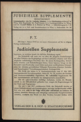 Verordnungsblatt des K.K. Justizministeriums 19181104 Seite: 14