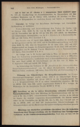 Verordnungsblatt des K.K. Justizministeriums 19181104 Seite: 20