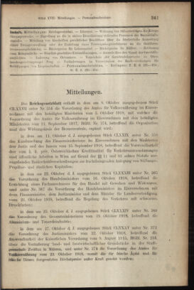 Verordnungsblatt des K.K. Justizministeriums 19181104 Seite: 3