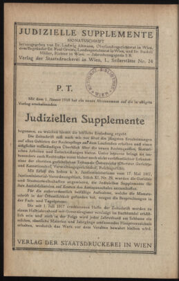 Verordnungsblatt des K.K. Justizministeriums 19181112 Seite: 14