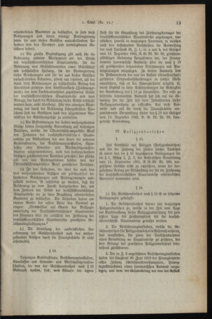 Verordnungsblatt für den Dienstbereich des österreichischen Bundesministeriums für Finanzen 19181216 Seite: 13