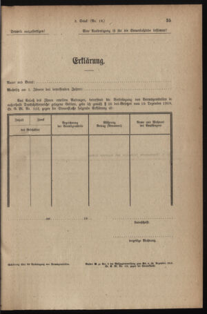 Verordnungsblatt für den Dienstbereich des österreichischen Bundesministeriums für Finanzen 19181227 Seite: 11