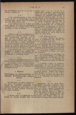 Verordnungsblatt für den Dienstbereich des österreichischen Bundesministeriums für Finanzen 19181227 Seite: 3