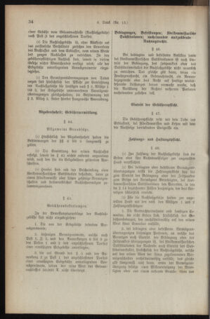 Verordnungsblatt für den Dienstbereich des österreichischen Bundesministeriums für Finanzen 19190214 Seite: 14