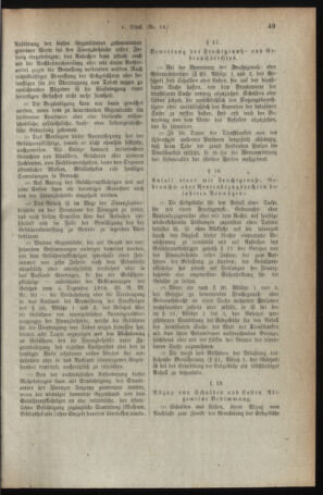 Verordnungsblatt für den Dienstbereich des österreichischen Bundesministeriums für Finanzen 19190214 Seite: 29